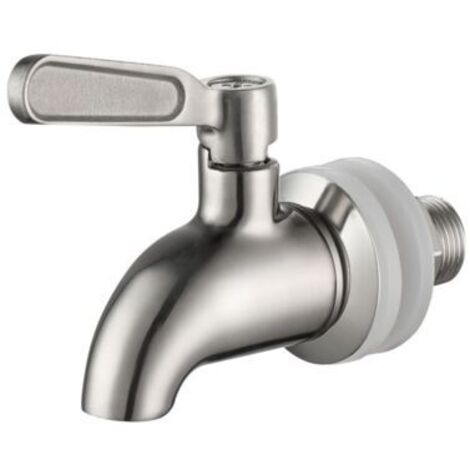 Robinet de Tonneau,16mm Distributeur de Boissons,Robinet pour Tonneau de Bière, Robinet pour Vin - en Acier Inoxydable et Taille