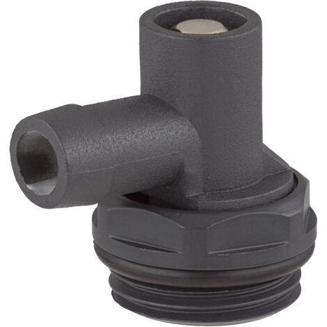 Robinet de vidange à bec orientable pour radiateur NOYON & THIEBAULT M1/2 Anthracite