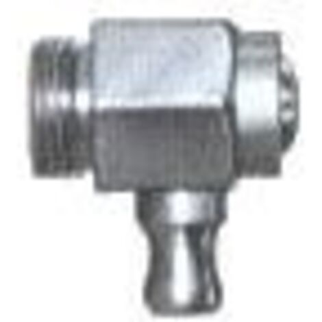 Robinet de vidange de radiateur nickelé avec joint torique 12 x 17 3/8 THERMADOR RV12