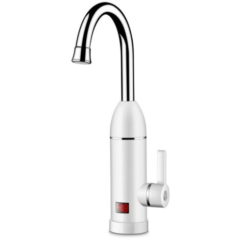 Robinet d'eau chaude instantanée à écran LCD, élément chauffant inoxydable, 30-60°C, 3000W, 220V/50Hz, pression 0,04-0,6MPa, valve céramique, IPX4, UE, arrivée d'eau basse