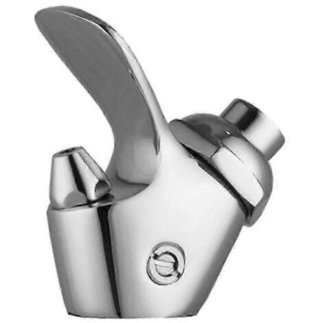 Robinet d'eau en laiton sans plomb pour fontaine publique avec filtre à eau, argent (1 unité)