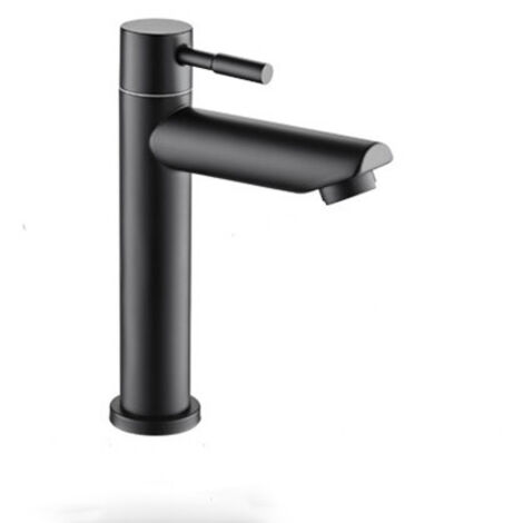 Robinet d'eau froide, robinet de lavabo, robinet de salle de bain avec tuyau de raccordement, robinet de salle de bain pour eau froide, invités, WC