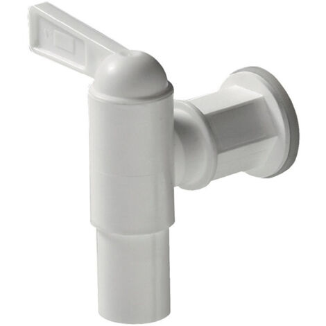 Robinet d'écoulement plastique blanc 19.05 (¾po.) mm