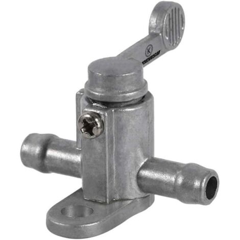 Robinet d'Essence, Keenso 5/16 '' en Ligne ON/OFF Interrupteur d'Essence Robinet à Gaz Réservoir de Carburant Commutateur 8mm 5/16 '' Universel