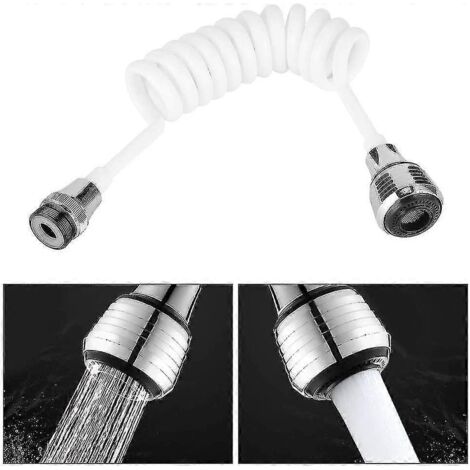 Robinet d'évier détachable, robinet de cuisine domestique, rallonge, long tuyau d'évier portatif, robinet moussant rétractable portable