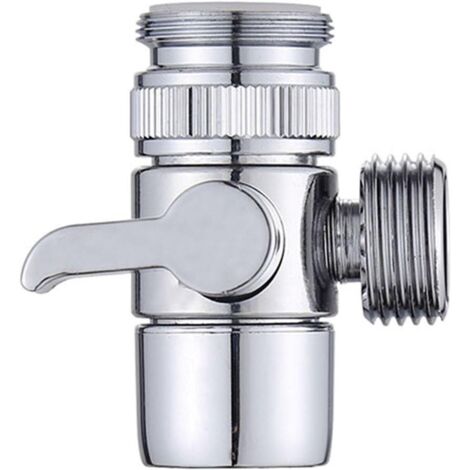 Robinet d'évier, robinet de dérivation, répartiteur pour cuisine ou salle de bain, adaptateur de robinet, robinet de dérivation à 3 voies, collecteur