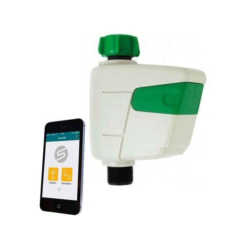 Programmateur dirrigation de robinet bl nr controle via bluetooth Solem offre exclusive
