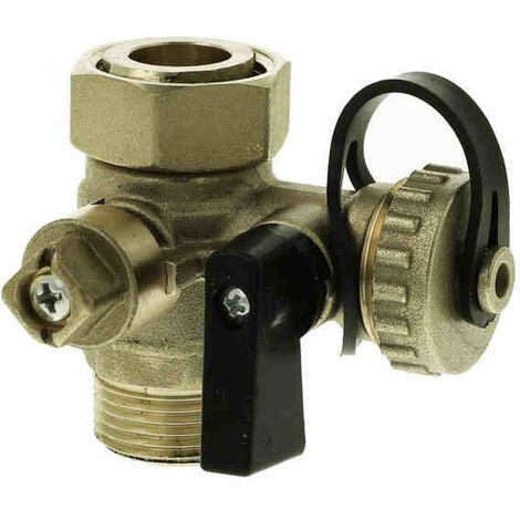 Robinet d´isolement 3/4'' pour le chauffage et le solaire