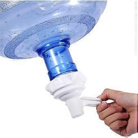 Robinet distributeur d'eau potable portable, valve en plastique pratique pour le camping en extérieur, bouteille d'eau blanche, robinet distributeur d'eau pour 48 mm Cro