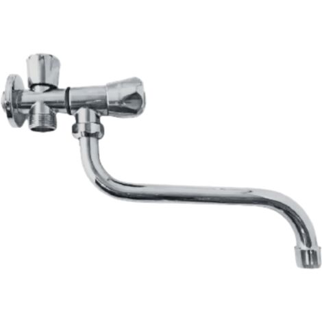 Robinet d'eau à Double sortie 1/2 , robinet à Double contrôle, connecteur  d'interface universel, tuyau d'irrigation de salle de bains, fournitures  domestiques - AliExpress