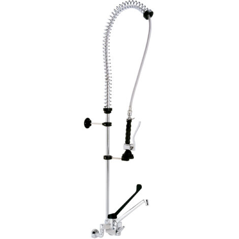 Robinet Douche Mural Gérontologie avec Robinet Eau Froide et Chaude - Distform