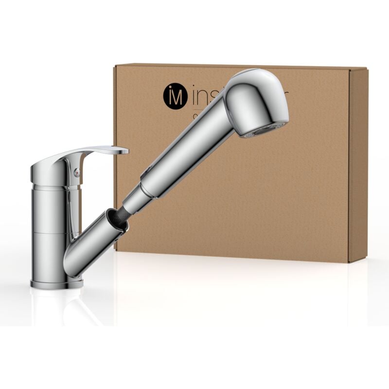 Schütte - Robinet mitigeur cuisine douchette chromé K2