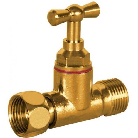 Robinet droit 12x17 brut