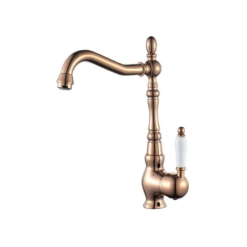 Mobilibrico - Evora - Mitigeur De Cuisine couleur cuivre