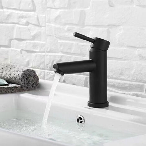 robinet eau froide lavabo robinet evier robinet eau froide salle de bain robinet noir thsinde