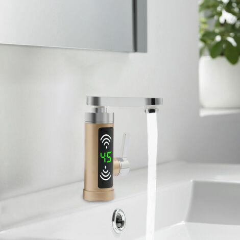 Robinet électrique Chauffage Cuisine Chauffe-eau Instantané Chaud Robinet 3KW