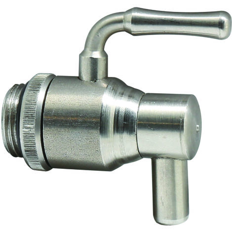 SALONE ROBINET EN ACIER INOXYDABLE 1/2" POUR RÉSERVOIR D'HUILE EN ACIER INOXYDABLE