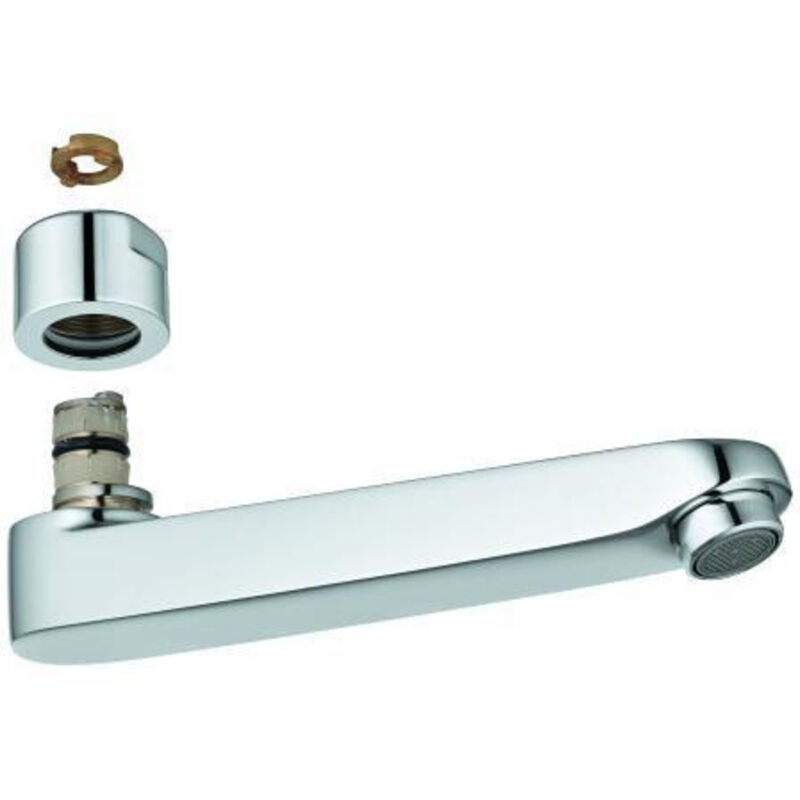 Robinet en fonte eichelberg 440451 177mm pour robinetterie wt, chromé