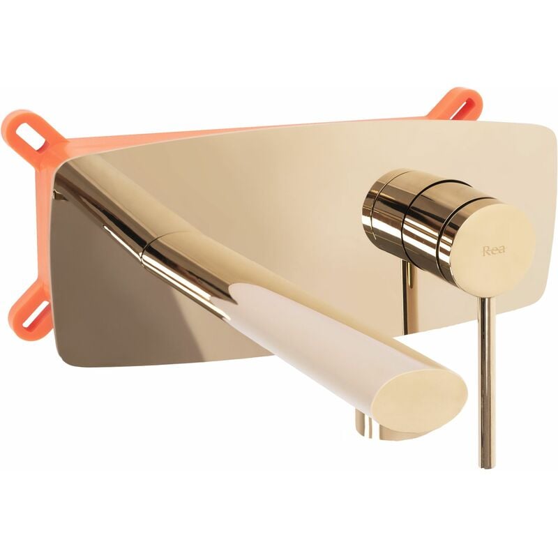 Robinet encastré REA oval gold + box