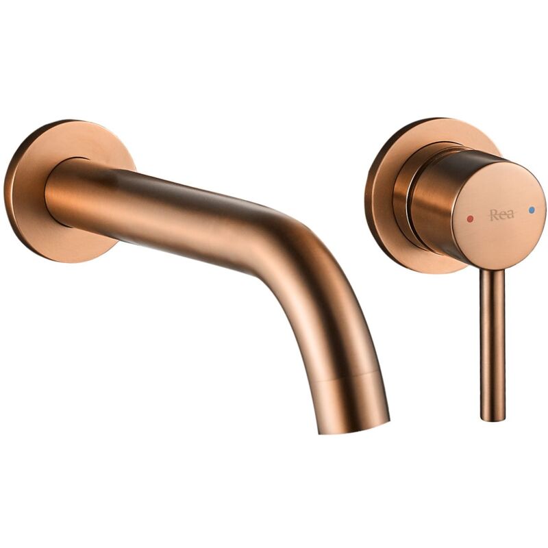 Robinet encastré REA Lungo Cooper Brush + box
