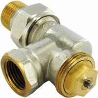 Robinet équerre inversé thermostatique femelle, senso Comap