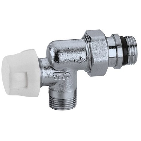 Robinet équerre inverse thermostatique pour tube cuivre, plastique simple et multicouche Caleffi 227 | 1/2"