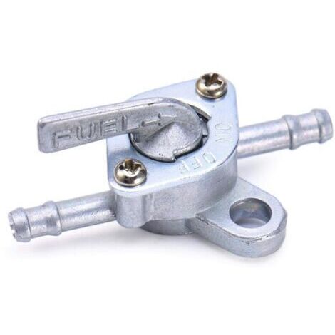 Robinet Essence Motoculteur Réservoir D'Essence - Interrupteur Carburant, 6mm Robinet Essence Groupe Electrogene Universel avec Fonction Fermeture pour Moto Scooter Velomoteur
