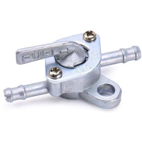 Robinet Essence Motoculteur Réservoir D'Essence - Interrupteur Carburant, 6mm Robinet Essence Groupe Electrogene Universel avec Fonction Fermeture pour Moto Scooter Velomoteur