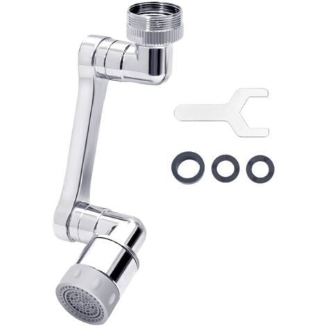 Robinet Extender 1080 Rotatif Anti-éclaboussures Filtre Robinet Pivotant Spray Forkitchen - Deux Modes de débit d'eau
