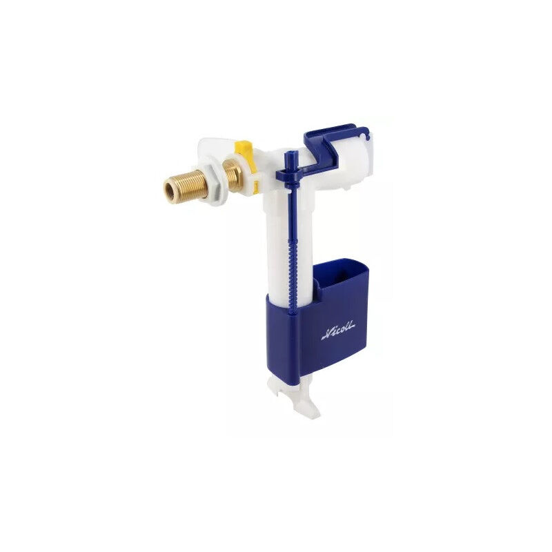 Nicoll - Robinet flotteur universel silencieux alimentation latérale g 3/8'' mamelon laiton