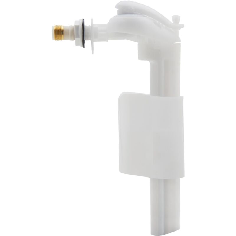 Chasse d'eau wc robinet flotteur à alimentation latérale F90 Wirquin 10717739, blanc