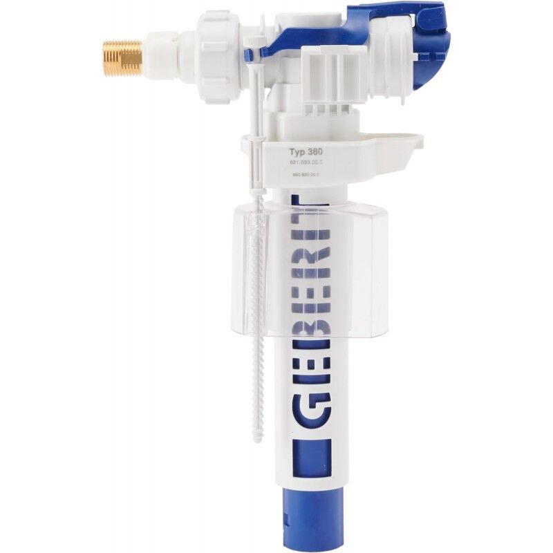 Robinet Flotteur GEBERIT Type 380 Pour Réservoir de Chasse d'Eau en Saillie - 240.704.00.1