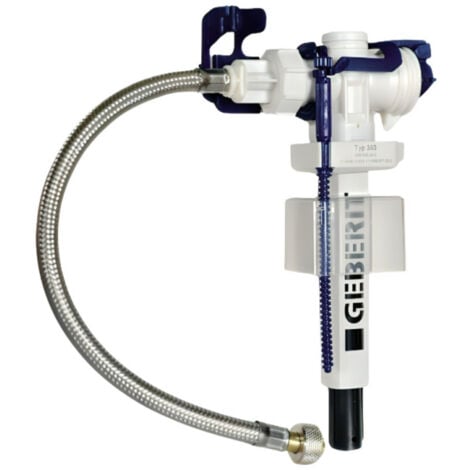 Robinet flotteur latérale réservoir WC encastré Geberit silencieux, flexible 3/8"