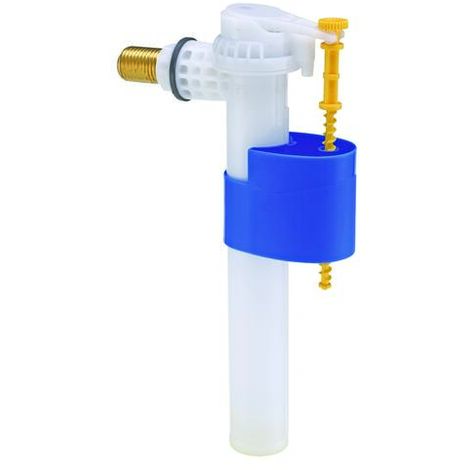 Robinet flotteur WC à alimentation latérale - Raccord laiton M 3/8 - Hauteur 260mm