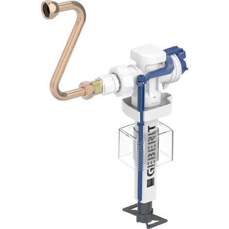 Robinet flotteur WC Geberit type 380 à alimentation latérale coudée 3-8 (12x17) - GEBERIT SARL