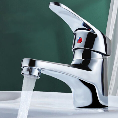 Robinet froid simple Anti-corrosion, remplacement de robinet d'eau de salle de bains, robinet d'arrosage doux