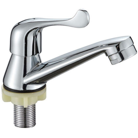 Robinet Froid Simple, Robinet d'eau en pour évier de Cuisine de lavabo(G1 / 2) - RWPlomberie chauffage  Robinetterie  Robinet de lave-mains (1487)