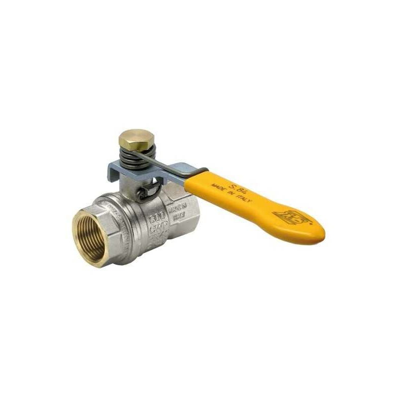 Robinet gaz 3/4'' Ressort rappel