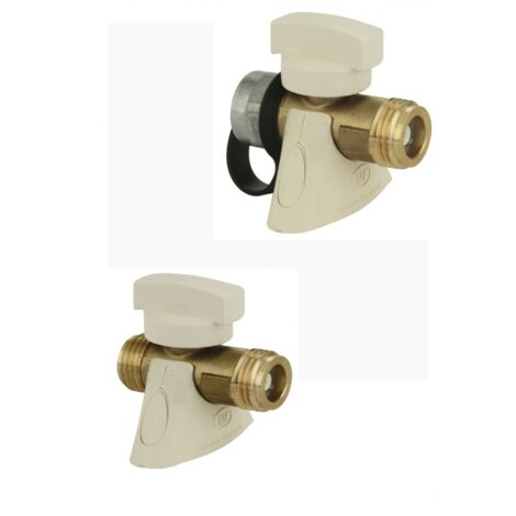 Robinet gaz à obturation automatique intégrée Male - Male 15X21 – Calibre 12 – Pression max 37 mbar – Débit 1 m³/h – Chuchu Decayeux