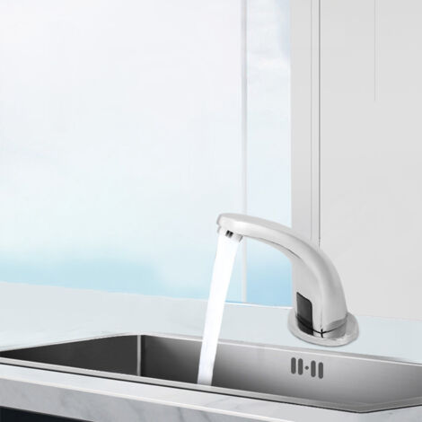 Robinet Infrarouge Automatique Sans Contact pour Eau Froide, Filetage G1/2"