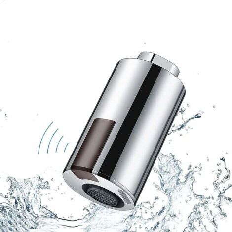 Robinet intelligent USB économique, robinet de lavabo infrarouge avec capteur automatique sans contact pour cuisine, salle de bain, restaurant, école