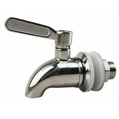 FITAGS ROBINET LAITON CHROMÉ AQUA-TECHNIQUES DE PURIFICATEUR D'EAU À GRAVITÉ BRITISH BERKEFELD-16mm