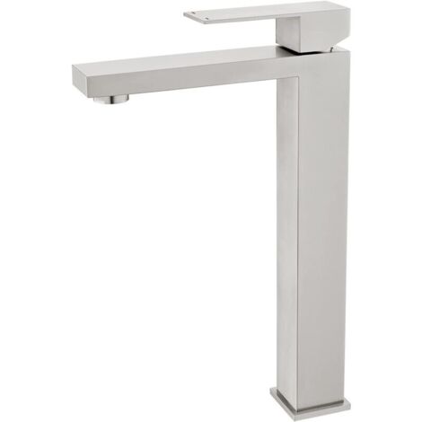 Robinet Lavabo doré Cascade,Mitigeur Salle Bain Cascade avec bec Hauteur Mitigeur Lavabo Cascade Chaude et Froide Réglable Robinet Salle Bain en Inox