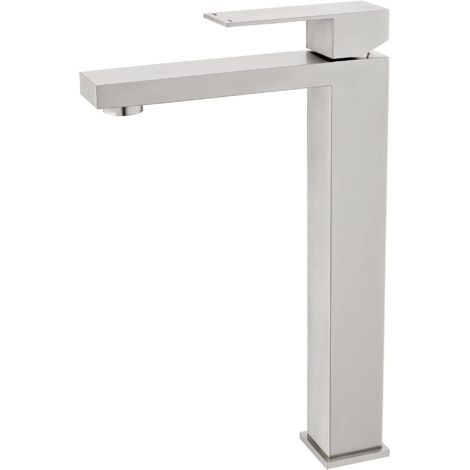 Robinet Lavabo doré Cascade,Mitigeur Salle Bain Cascade avec bec Hauteur Mitigeur Lavabo Cascade Chaude et Froide Réglable Robinet Salle Bain en Inox