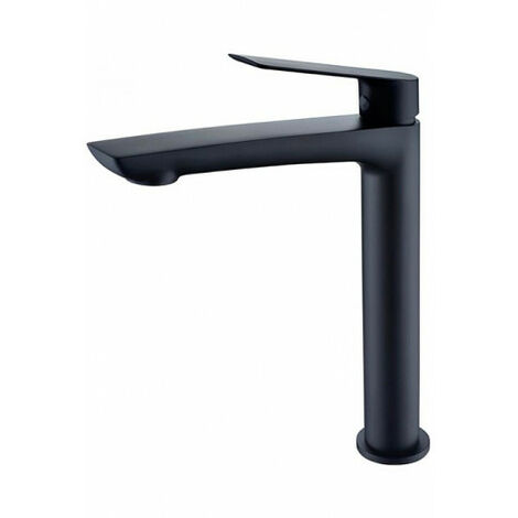 ROBINET LAVABO XL NOIR MAT IMEX - SÉRIE LUXOR