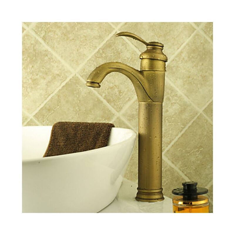 Lookshop - Robinet lavabo, finition en laiton pour un style classique