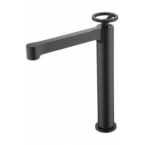 Robinet lavabo haut noir Imex - Série Olimpo