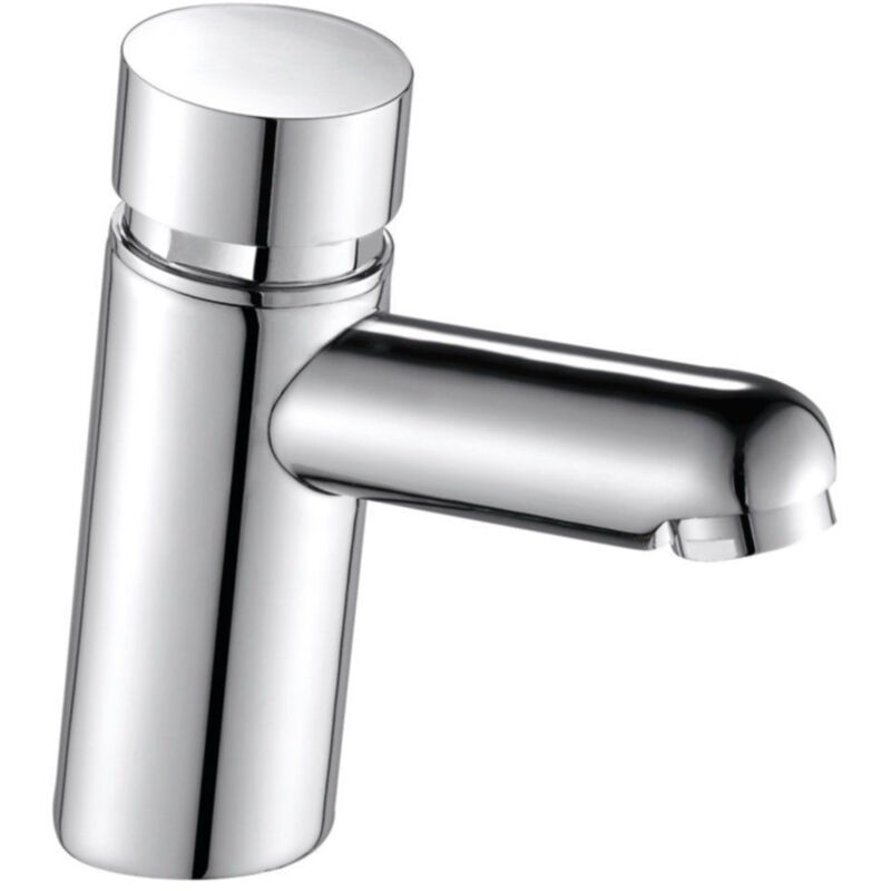 Robinet Lave-Main Temporisé Push Trim Chromé inventiv