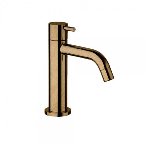 Robinet Lave Mains Eau Froide Or Rose Brossé - TV24034P CRISTINA ONDYNA