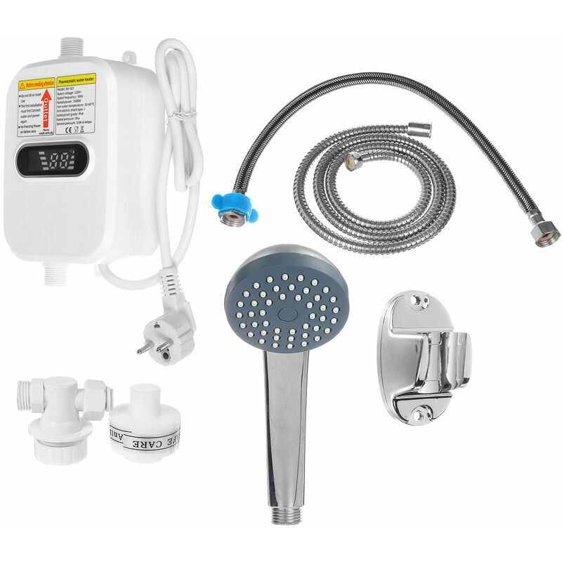 Lucky-88 - Robinet électrique Instantané Chauffe-Eau Chauffe-Eau Affichage led Salle De Bains Cuisine